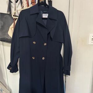 Old Navy Double-Breasted Tie-Belt Trench Coat